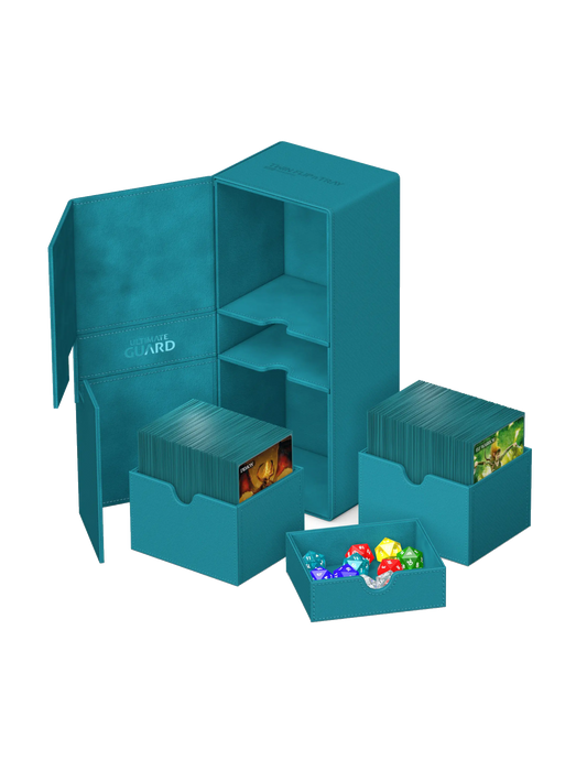 Ultimate Guard Twin FlipnTray 266+ Petrol