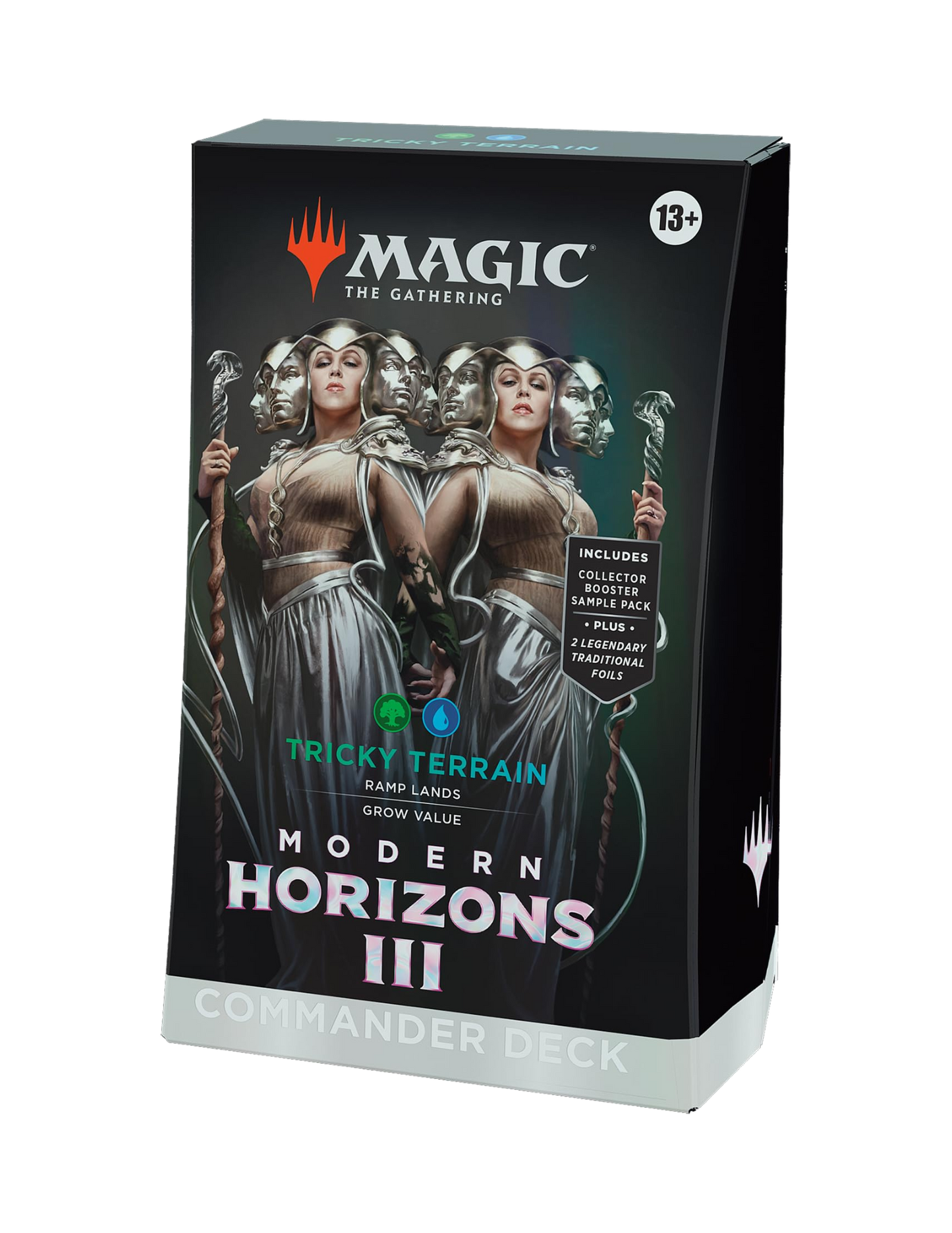 Modern Horizons 3 Commander Deck - Tricky Terrain Precon Fabled Tavern Modern Horizons 3 Commander Deck - Tricky Terrain Precon Fabled Tavern