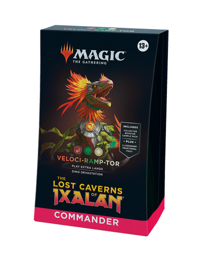 The Lost Caverns of Ixalan Commander Deck - Veloci-Ramp-Tor Precon
