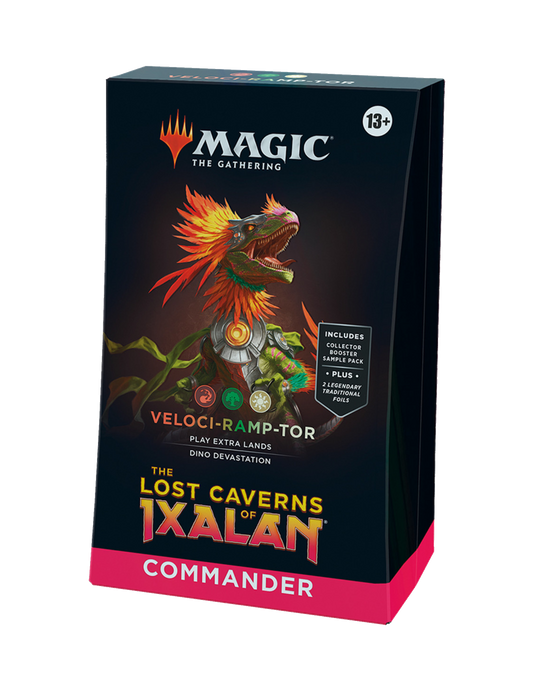 The Lost Caverns of Ixalan Commander Deck - Veloci-Ramp-Tor Precon