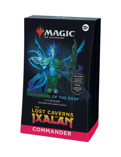 The Lost Caverns of Ixalan Commander Deck - Explorers of the Deep Precon