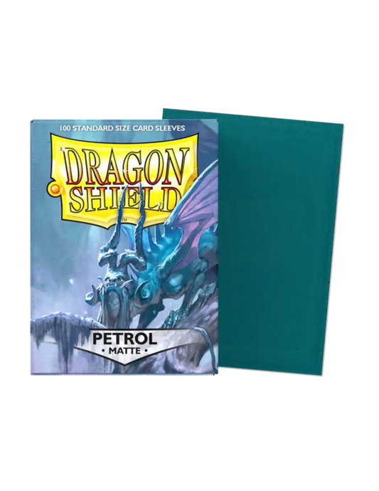 Dragon Shield Matte Sleeves - Petrol (100)
