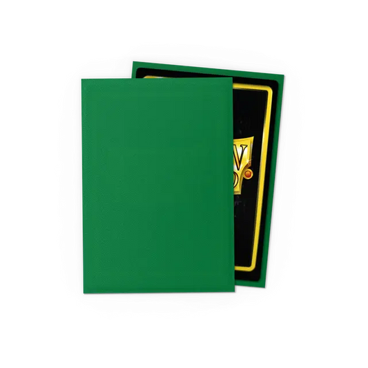 Dragon Shield Matte Sleeves (JAPANESE SIZED) - Emerald (60)