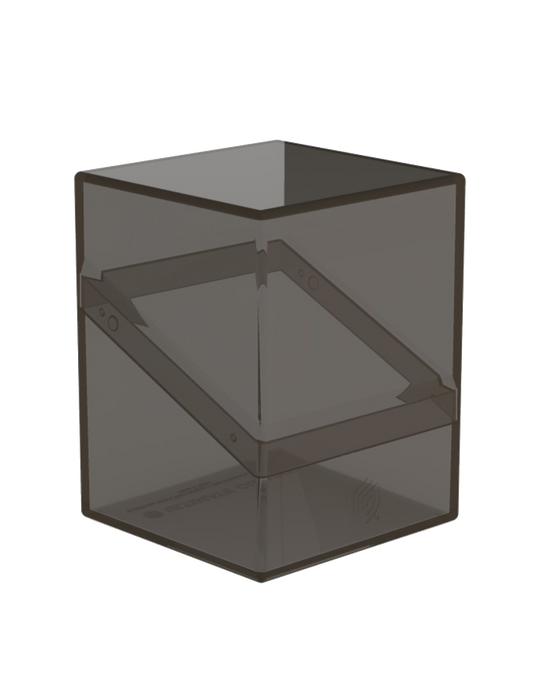 Boulder 100+ Clear Deck Box - Onyx