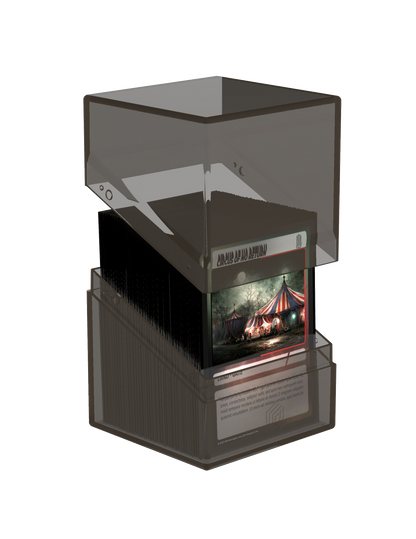 Boulder 100+ Clear Deck Box - Onyx