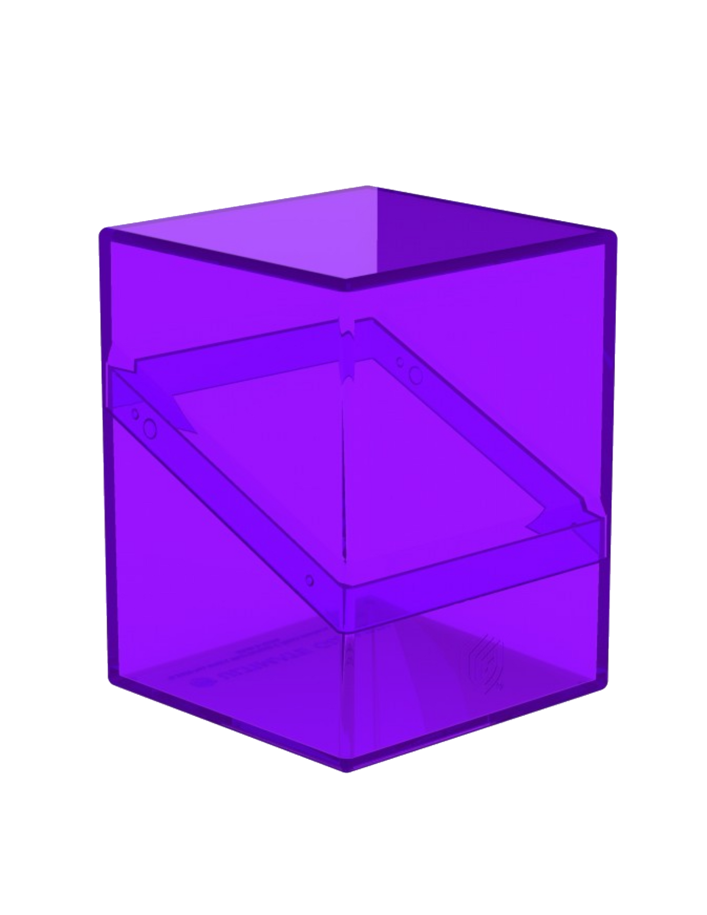 Boulder 100+ Clear Deck Box - Amethyst