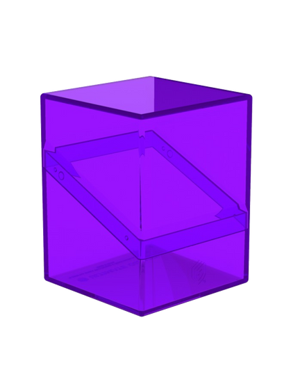 Boulder 100+ Clear Deck Box - Amethyst