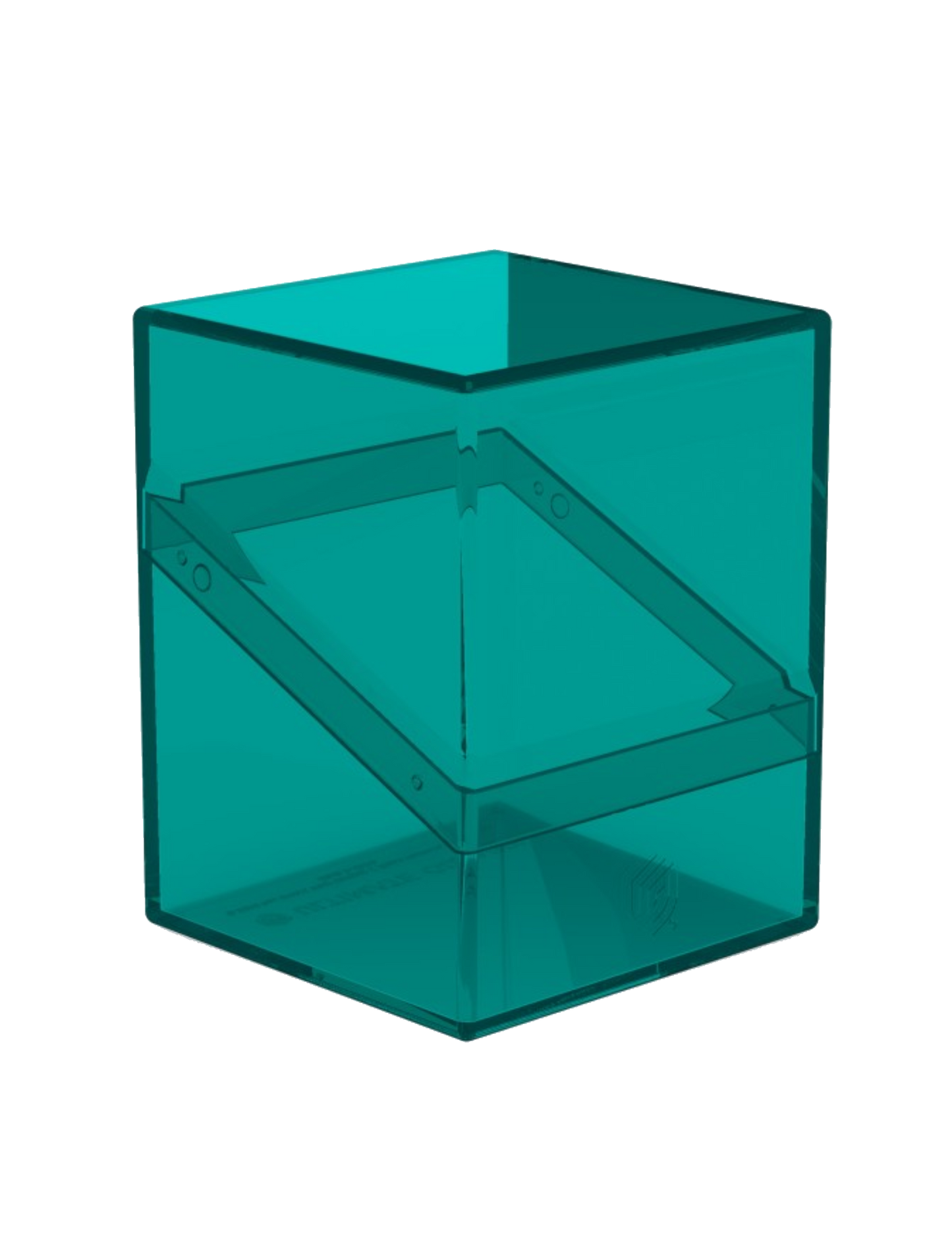 Boulder 100+ Clear Deck Box - Malachite