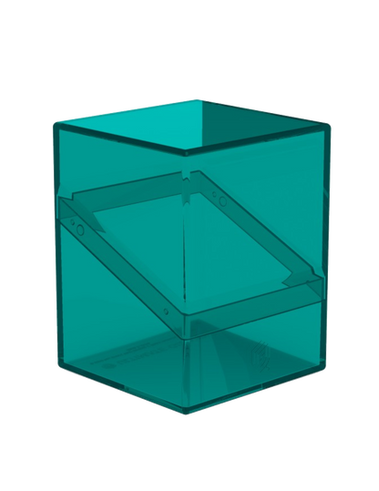 Boulder 100+ Clear Deck Box - Malachite