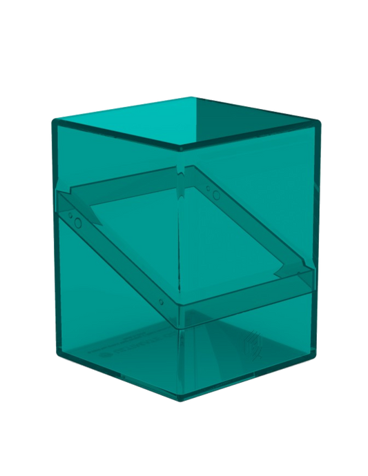 Boulder 100+ Clear Deck Box - Malachite