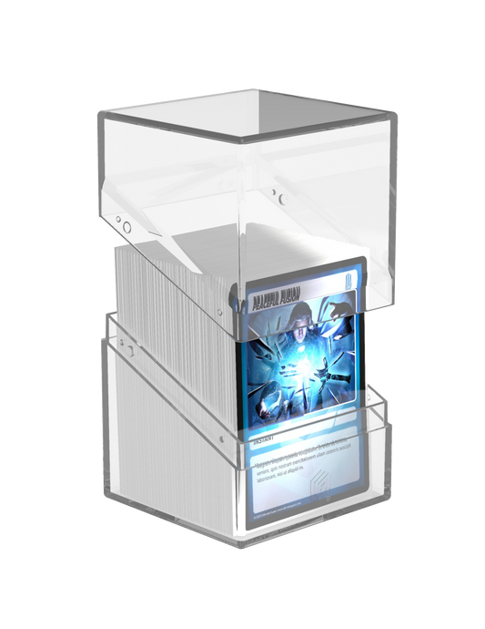 Boulder 100+ Clear Deck Box - Transparent