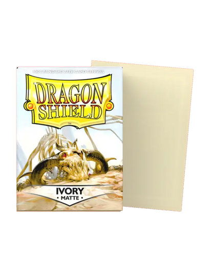 Dragon Shield Matte Sleeves - Ivory (100)