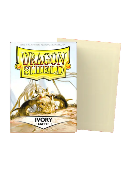 Dragon Shield Matte Sleeves - Ivory (100)