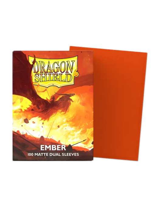 Dragon Shield Dual Matte Sleeves - Ember (100)