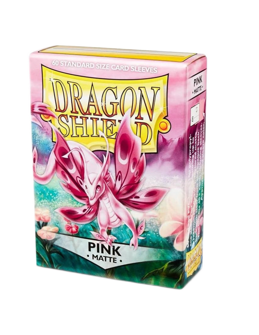 Dragon Shield Matte Sleeves -Pink (60)