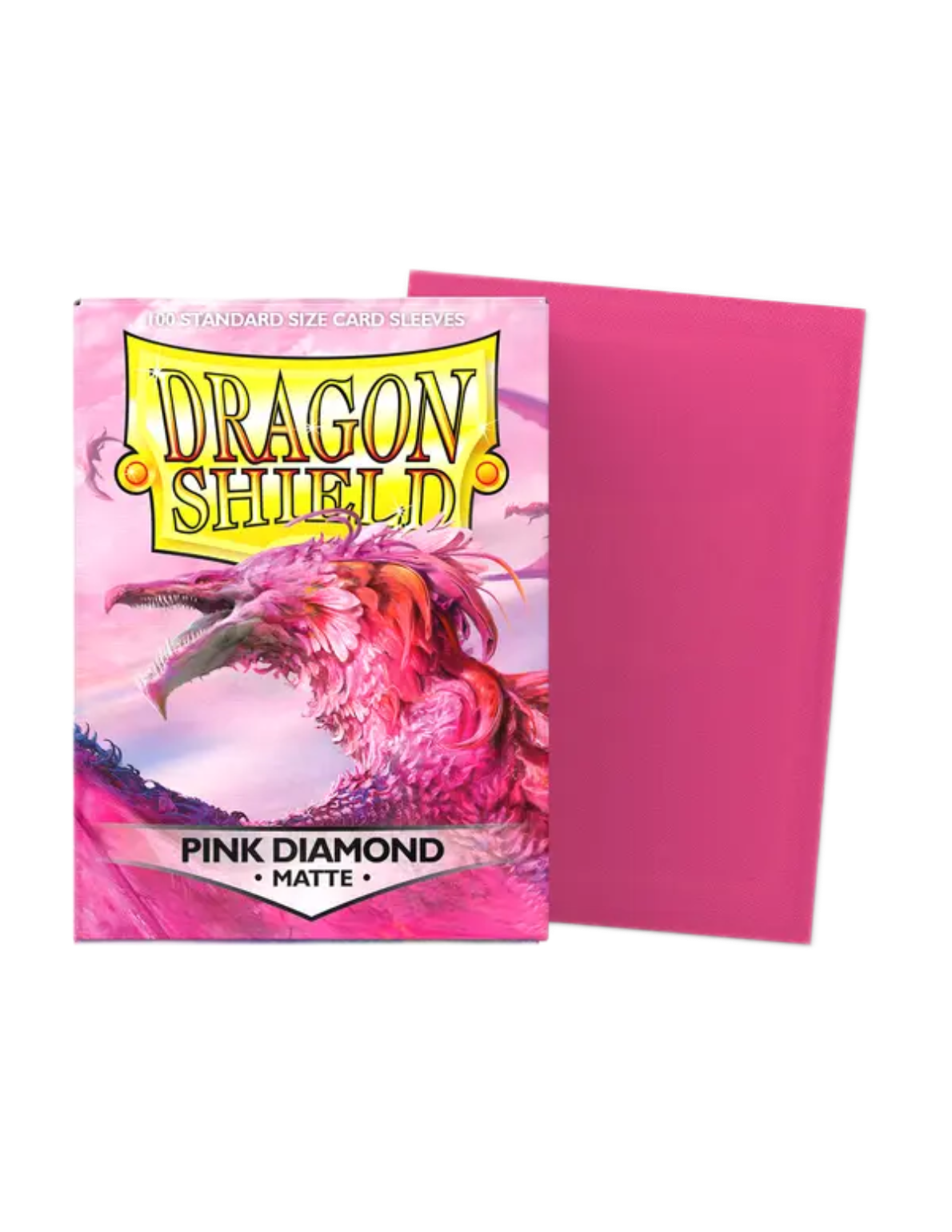 Dragon Shield Matte Sleeves - Pink Diamond (100)