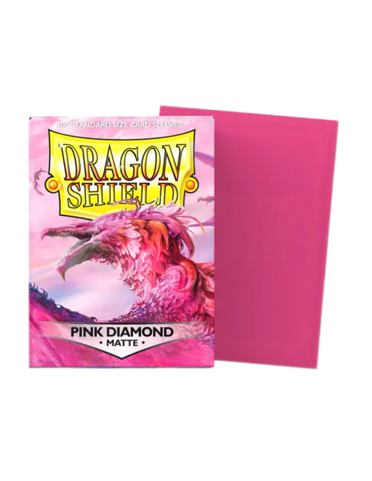 Dragon Shield Matte Sleeves - Pink Diamond (100)