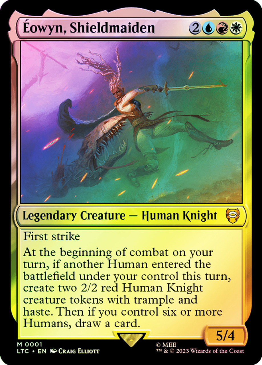 The Lord of the Rings: Tales of Middle-earth Commander Deck Precon - Riders of Rohan