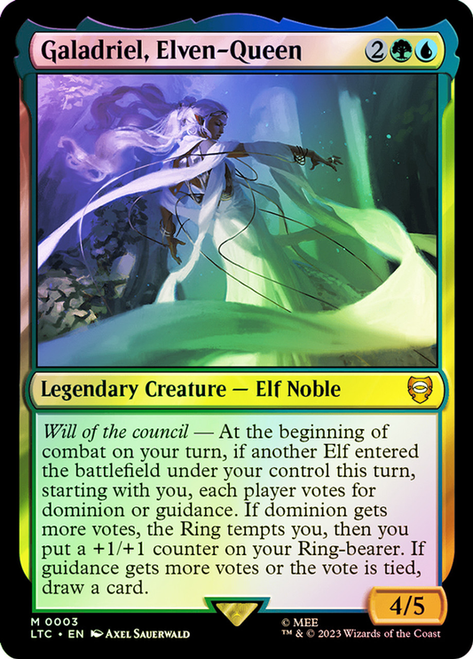 The Lord of the Rings: Tales of Middle-earth Commander Deck Precon - Elven Council