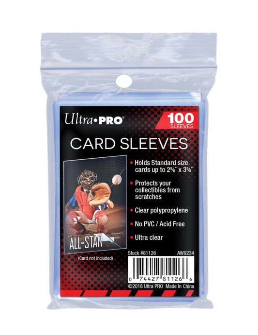 Ultra Pro Soft Card Penny Sleeves - Standard (100-Pack)