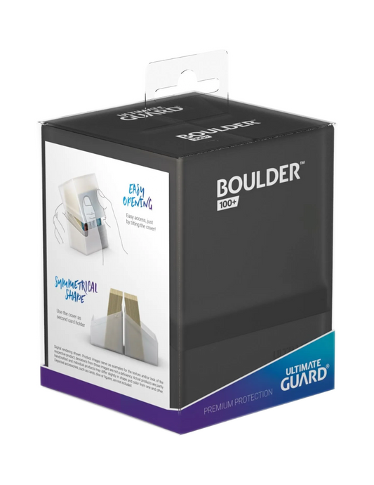 Ultimate Guard Deck Box Boulder 100+ Onyx