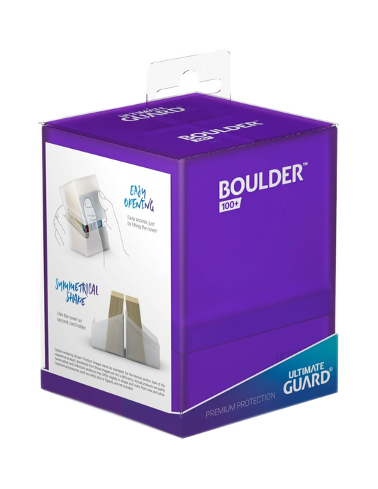 Ultimate Guard Deck Box Boulder 100+ Amethyst
