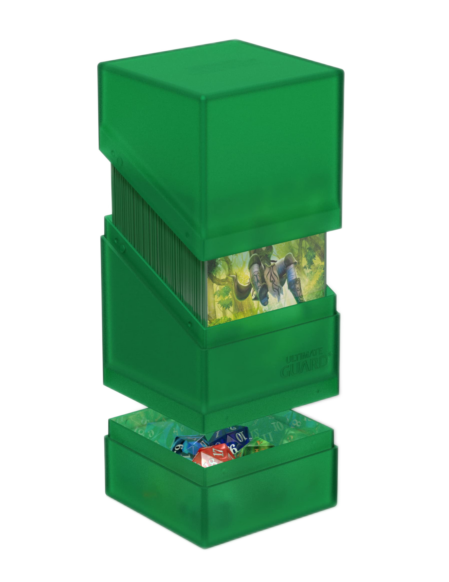 Ultimate Guard Boulder N Tray 100+ Deck Box - Emerald