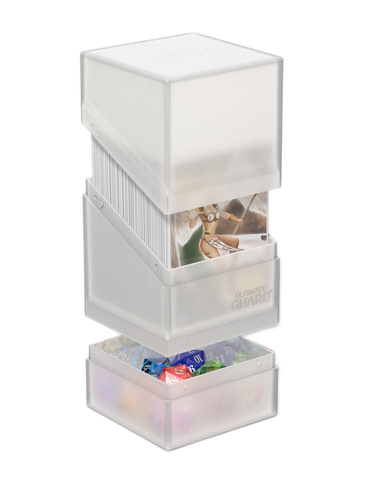 Ultimate Guard Boulder N Tray 100+ Deck Box - Frosted