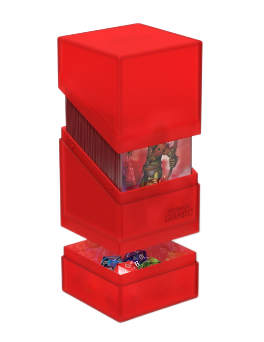 Ultimate Guard Boulder N Tray 100+ Deck Box - Ruby
