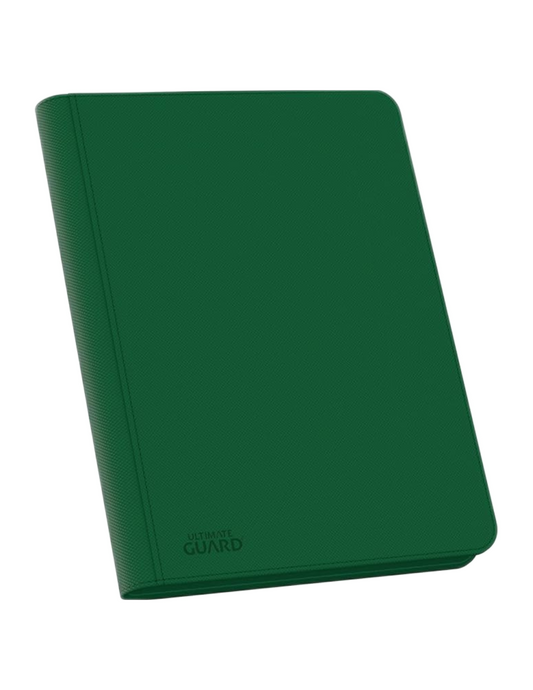 Ultimate Guard Xenoskin Zipfolio 320 16-Pocket Green Binder