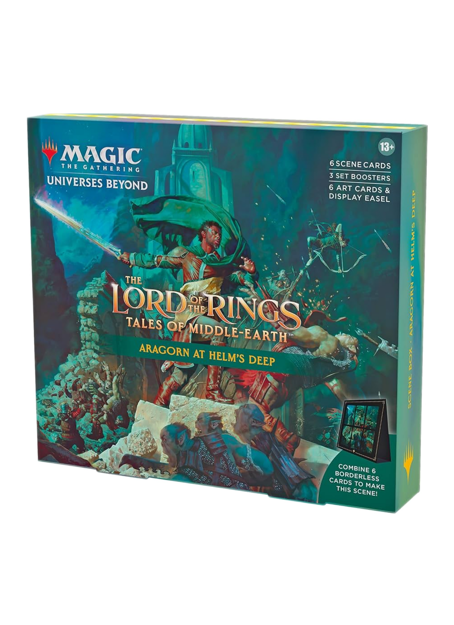 The Lord of the Rings: Tales of Middle-earth Scene Box - Aragorn at Helm's Deep