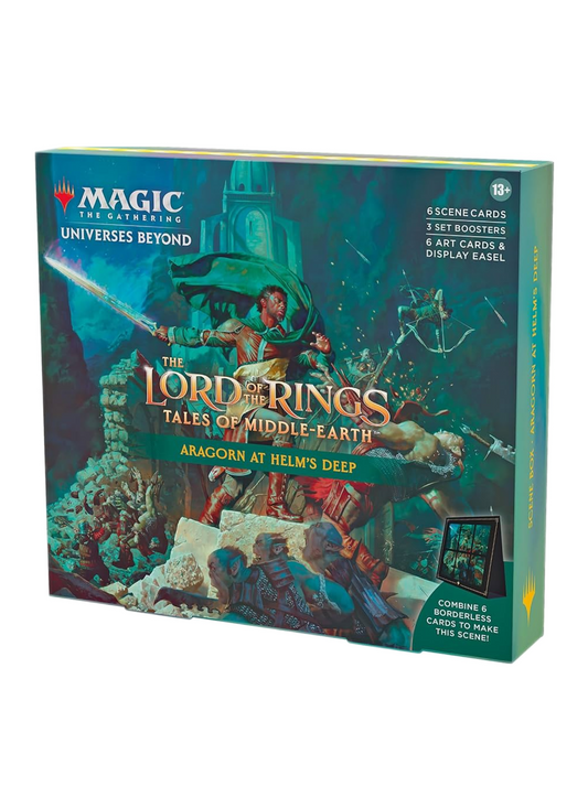 The Lord of the Rings: Tales of Middle-earth Scene Box - Aragorn at Helm's Deep