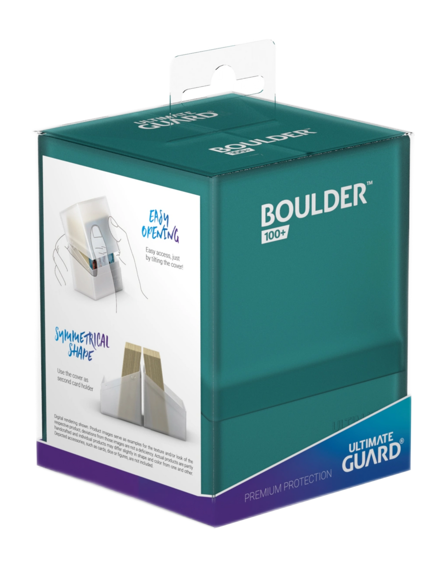 Ultimate Guard Boulder Deck Box 100+ Malachite Teal