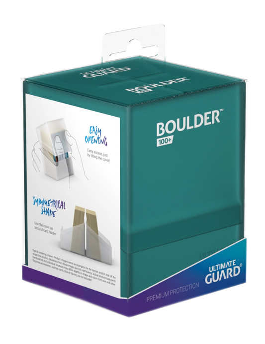 Ultimate Guard Boulder Deck Box 100+ Malachite Teal