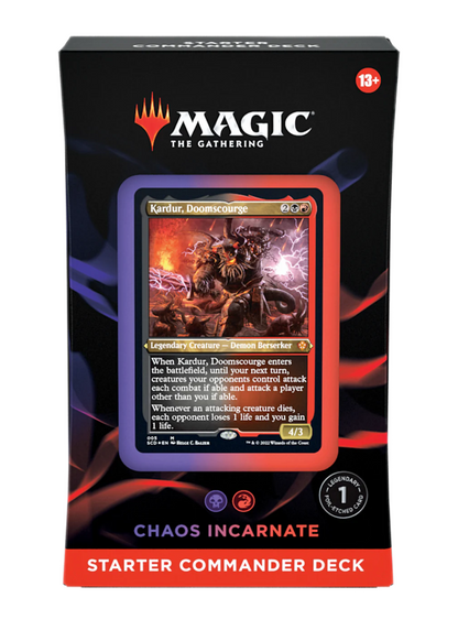Starter Commander Deck Precon - Chaos Incarnate