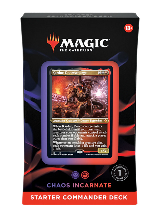 Starter Commander Deck Precon - Chaos Incarnate