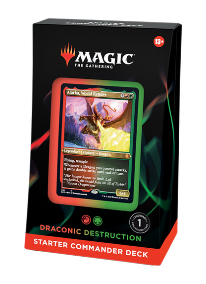 Starter Commander Deck Precon - Draconic Destruction