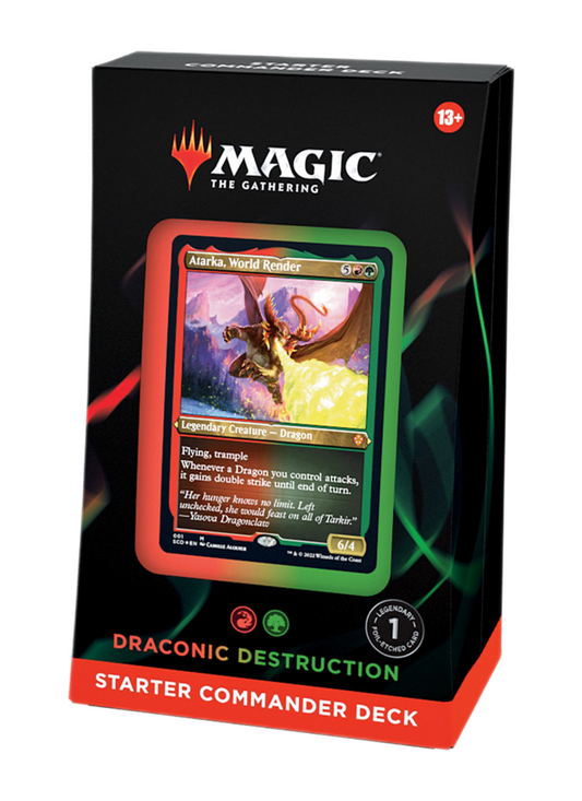 Starter Commander Deck Precon - Draconic Destruction