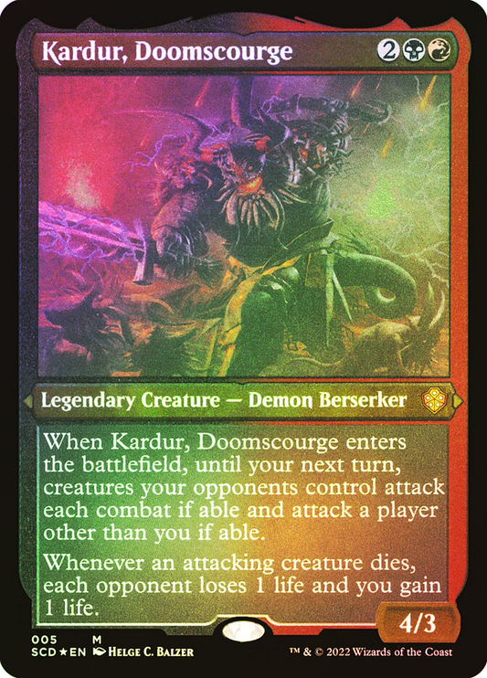 Starter Commander Deck Precon - Chaos Incarnate