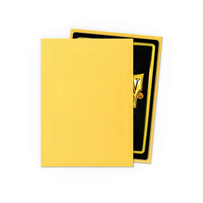 Dragon Shield Matte Sleeves - Yellow (100)