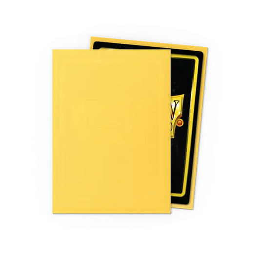 Dragon Shield Matte Sleeves - Yellow (100)