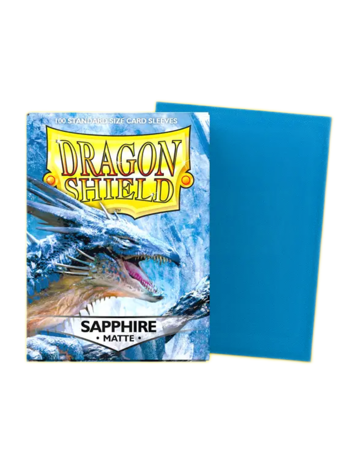 Dragon Shield Matte Sleeves - Sapphire 100