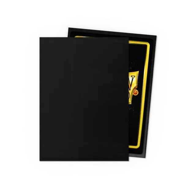Dragon Shield Non-Glare Matte Sleeves - Black 100CT