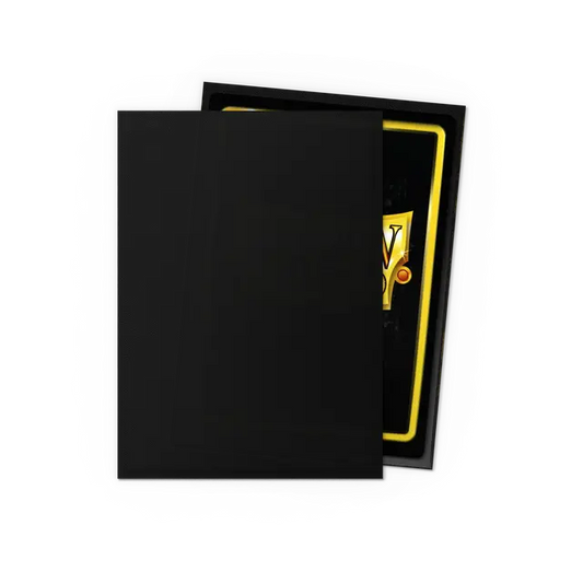 Dragon Shield Non-Glare Matte Sleeves - Black 100CT