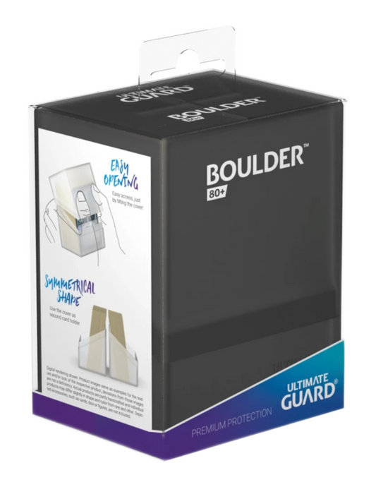 Ultimate Guard Deck Box Boulder 80+ Onyx