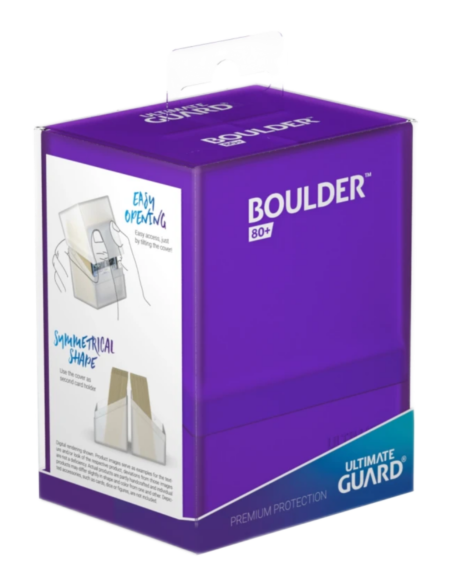 Ultimate Guard Deck Box Boulder 80+ Amethyst