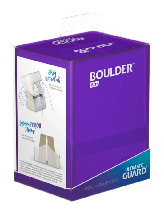 Ultimate Guard Deck Box Boulder 80+ Amethyst