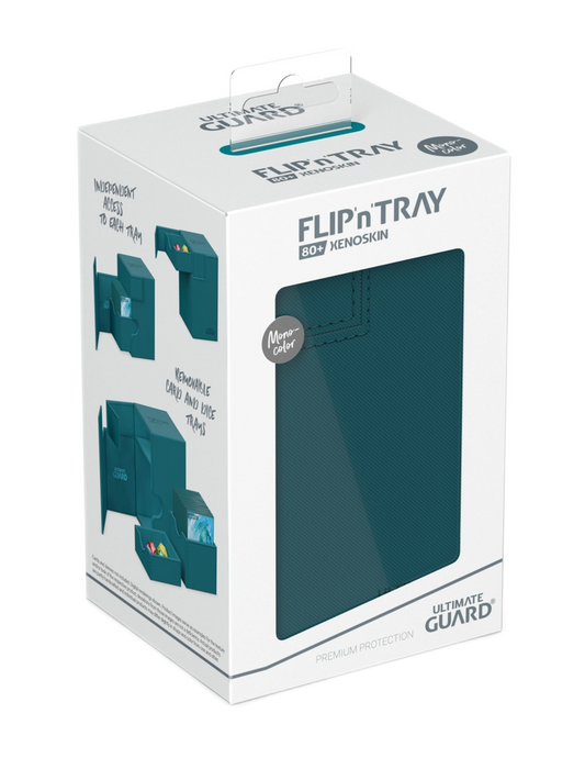Ultimate Guard FlipnTray Deck Box 80+ Petrol