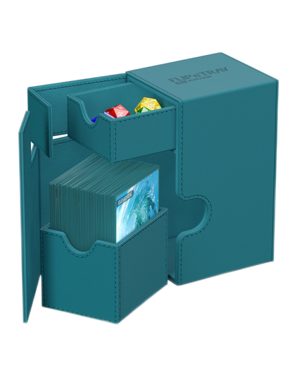 Ultimate Guard FlipnTray Deck Box 80+ Petrol