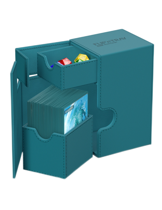 Ultimate Guard FlipnTray Deck Box 80+ Petrol